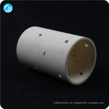 resistência ao desgaste bucha de cerâmica de alumina 99 para uso em fábrica